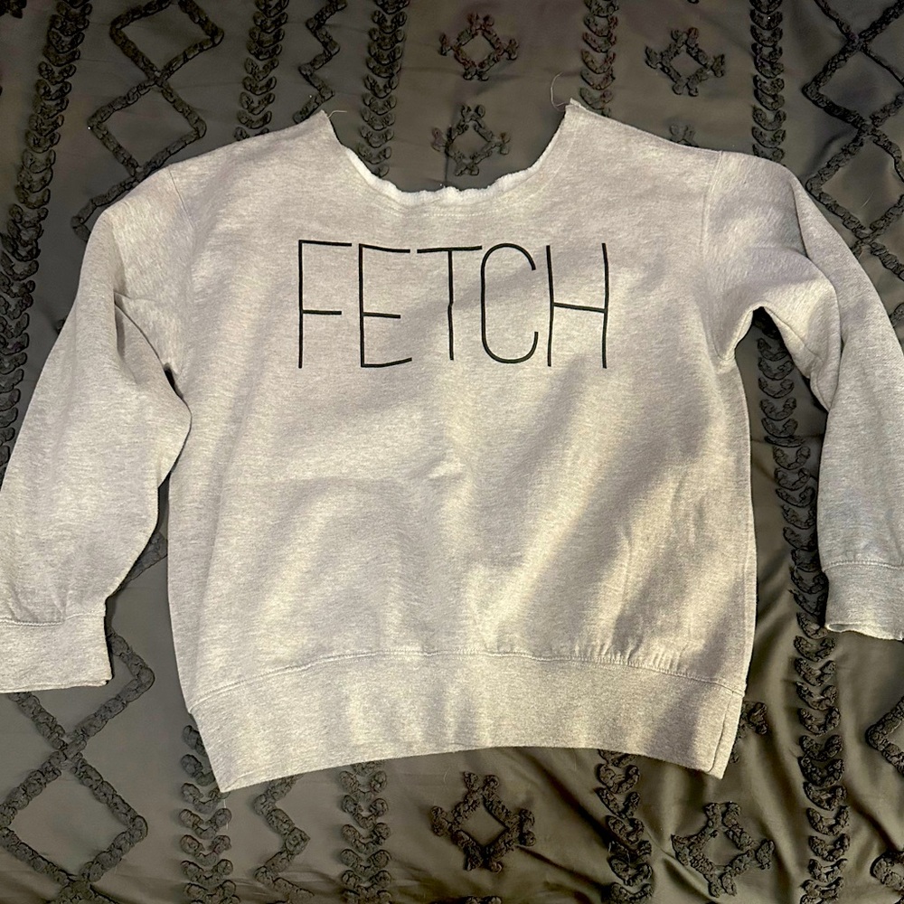 Mean Girls Fetch Cutoff Sweatshirt Women’s Size Medium